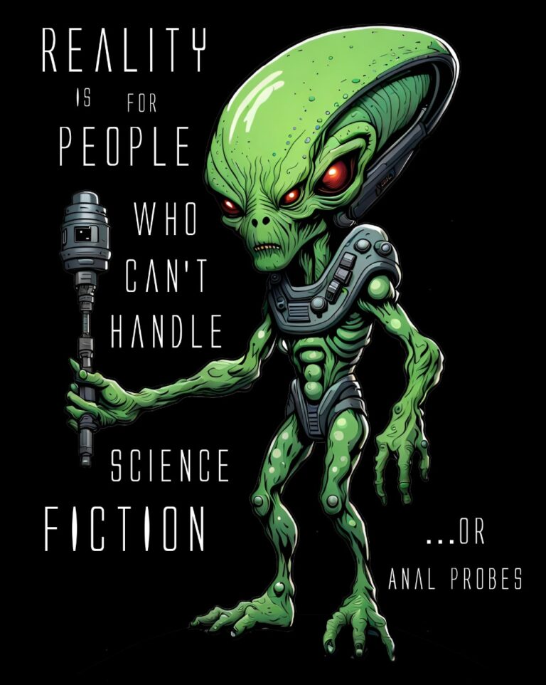alien probe t-shirt