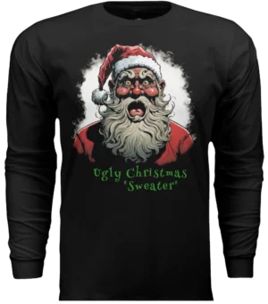 Ugly Christmas "Sweater" T-shirt—Long Sleeve (Limited Edition)